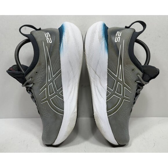 Asics Gel Nimbus 25 1012B437 Gray Running Athletic Shoes Sneakers Womens 10 Wide - Picture 6 of 11